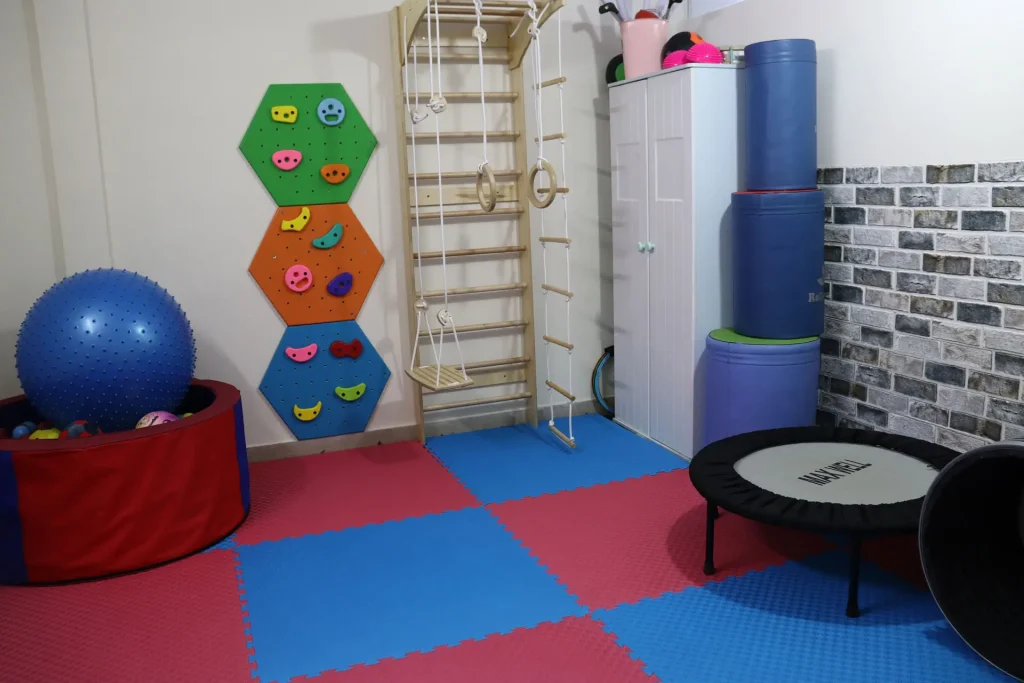 اتاق درکی حرکتی برای کاردرمانی ذهنی کودکان