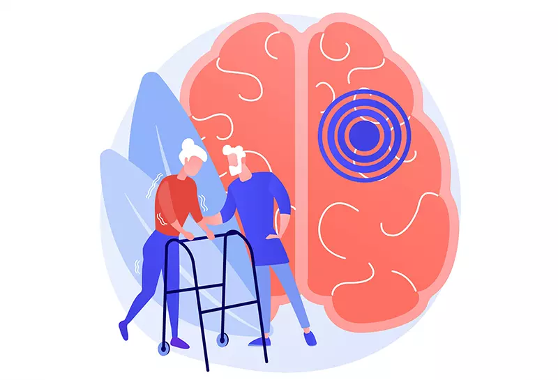 کاردرمانی سکته مغزی